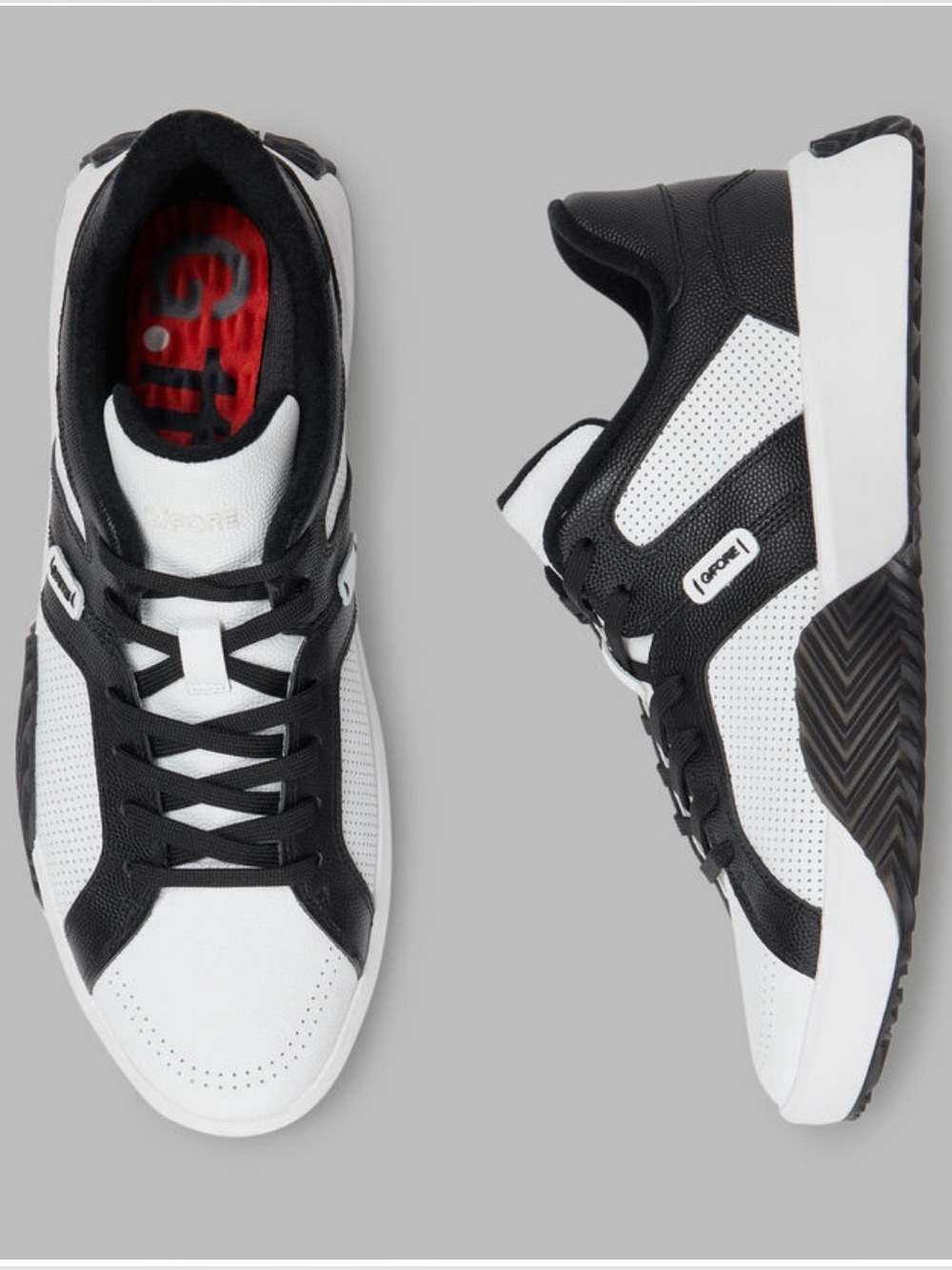 New G/FORE G. 112 UNISEX LEATHER MID TOP STREET SHOE #: GML000003 (Size 9)